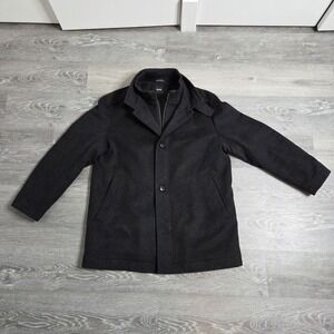 Men's Hugo Boss Cashmere Wool Overcoat Size 44R